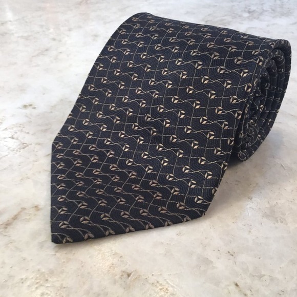 BRUNO CONTE SILK TIE - Picture 9 of 10